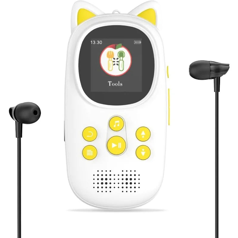 32GB Bluetooth MP3 Player with Built-In Speaker & Pedometer – Portable & Feature-Rich Media Player - HeabitLife
