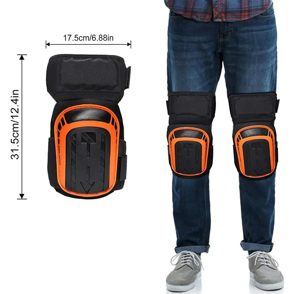 Heavy-Duty Construction Knee Pads – Professional Floor Work Protection
