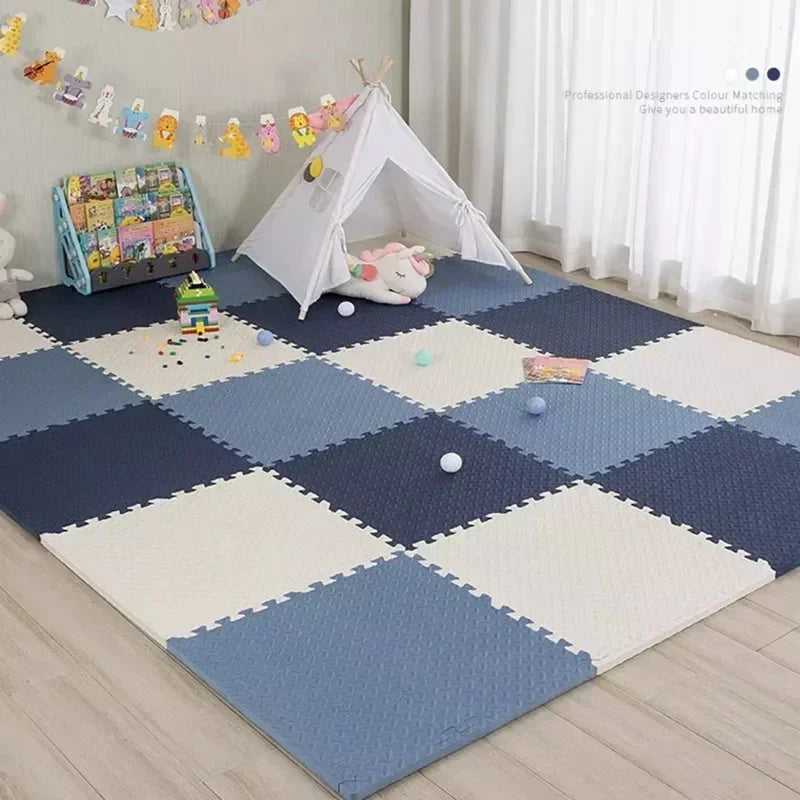 8-16pcs 10mm Thick EVA Foam Baby Puzzle Play Mat – Soft and Safe Floor Mat - HeabitLife
