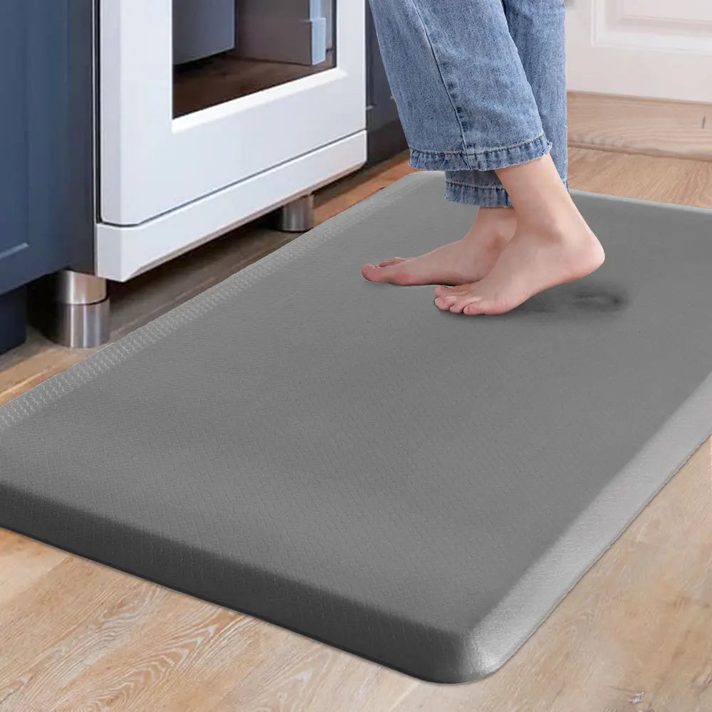 Anti-Fatigue Standing Kitchen Mat – Non-Slip, Waterproof, Cushioned PVC Floor Mat - HeabitLife