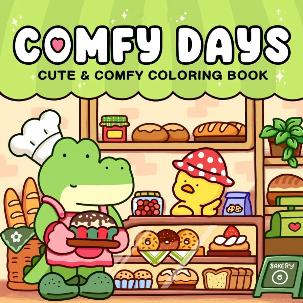 Cozy & Cute Coloring Book for Kids – Fun, Creative, and Relaxing Activity Book - HeabitLife