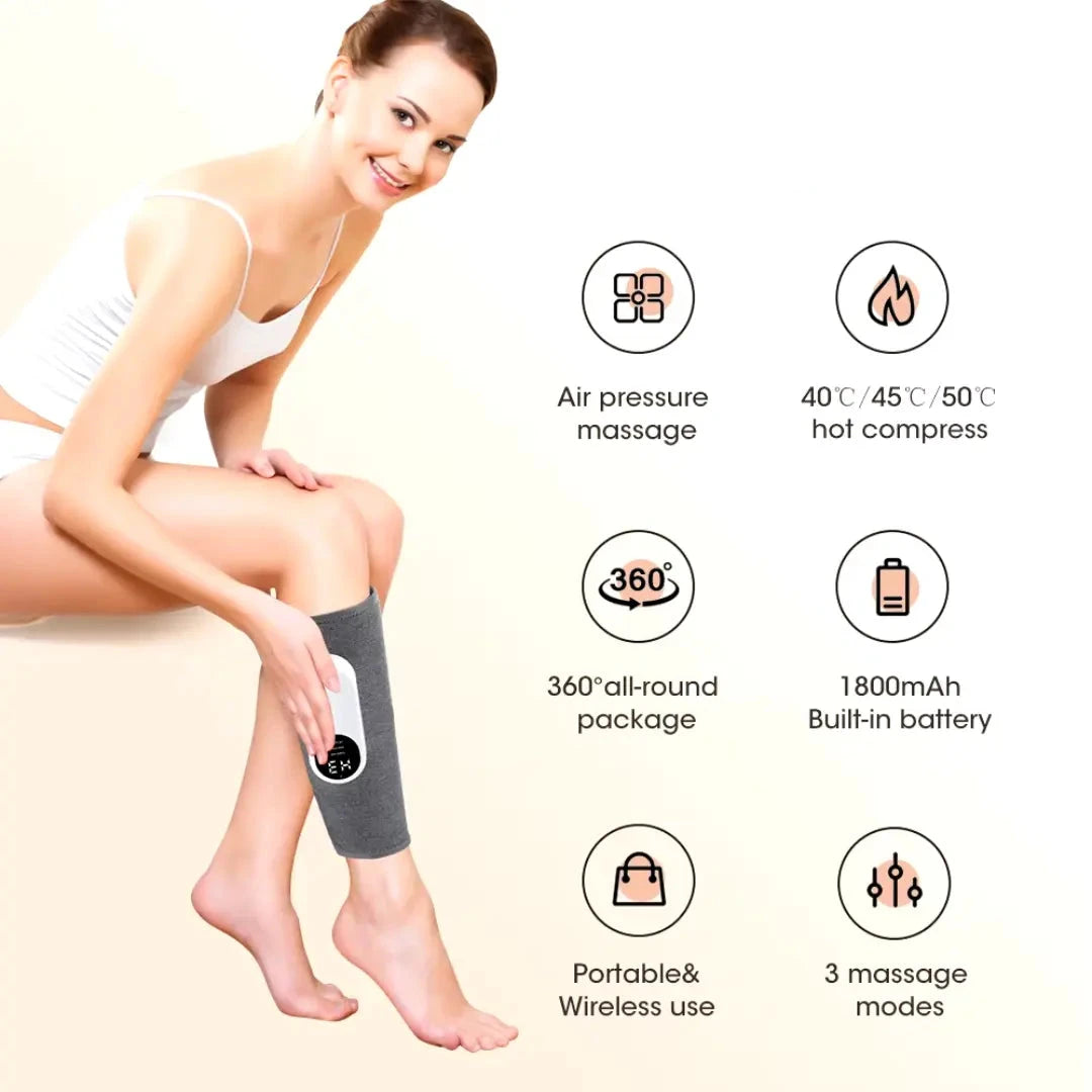 Electric Heating Air Pressure Leg Calf Arm Massager - HeabitLife