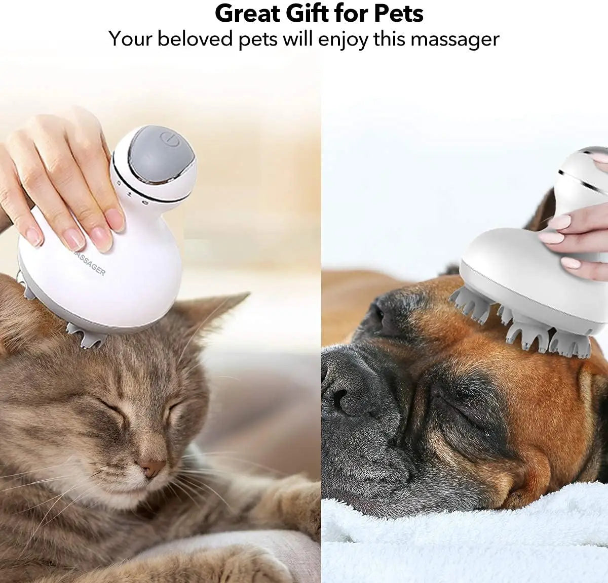 Electric Scalp Pet Hair Growth Head Massager - HeabitLife