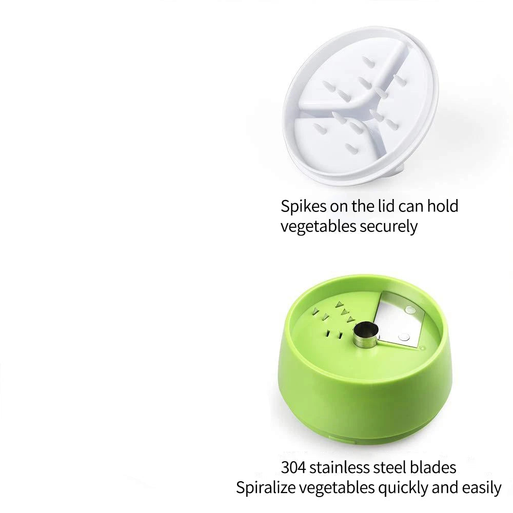 Handheld Vegetable Spiralizer for Zucchini Noodles and Pasta - HeabitLife