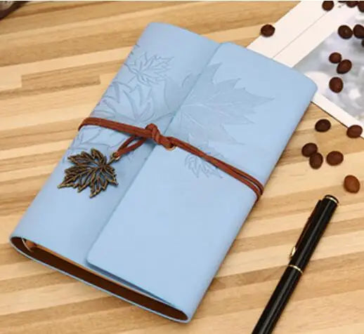 A5/A6/A7 PU Leather Vintage Travelers Notebook – Blank Kraft Journal - HeabitLife