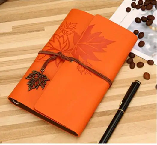 A5/A6/A7 PU Leather Vintage Travelers Notebook – Blank Kraft Journal - HeabitLife