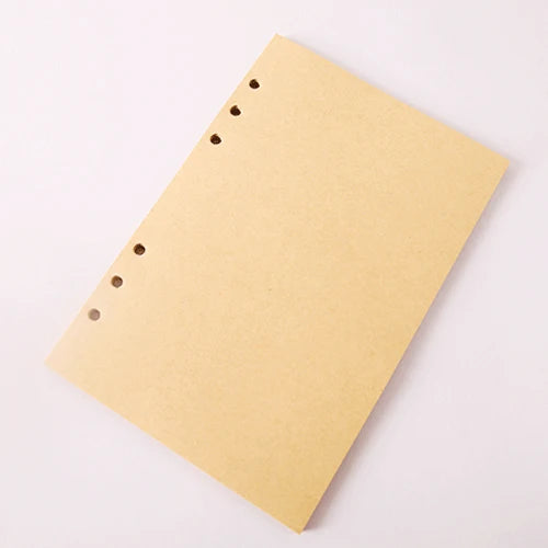 A5/A6/A7 PU Leather Vintage Travelers Notebook – Blank Kraft Journal - HeabitLife