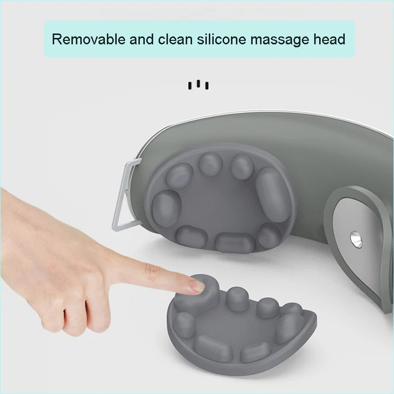 Electric Bluetooth Music Heated Rotating Kneading Eye Massager - HeabitLife