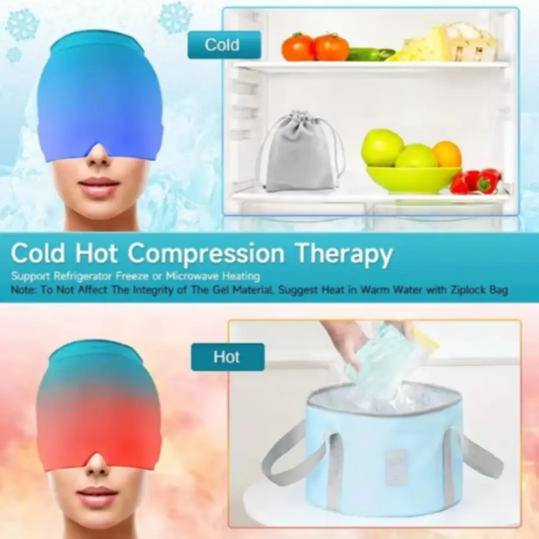 Migraine Relief Ice Head Wrap - HeabitLife