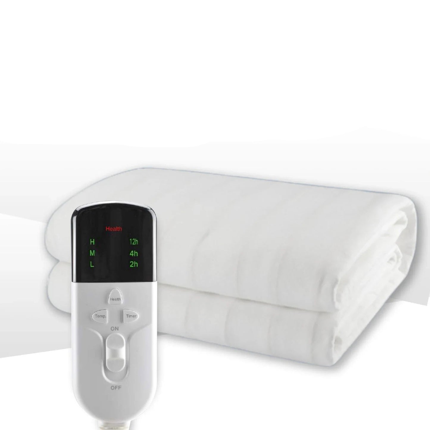 Premium Electric Heated Double Blanket – 160x130cm with Timer & 3 Heating Levels