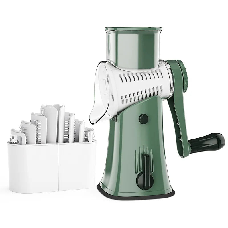 5-in-1 Rotary Cheese Grater & Vegetable Slicer - HeabitLife