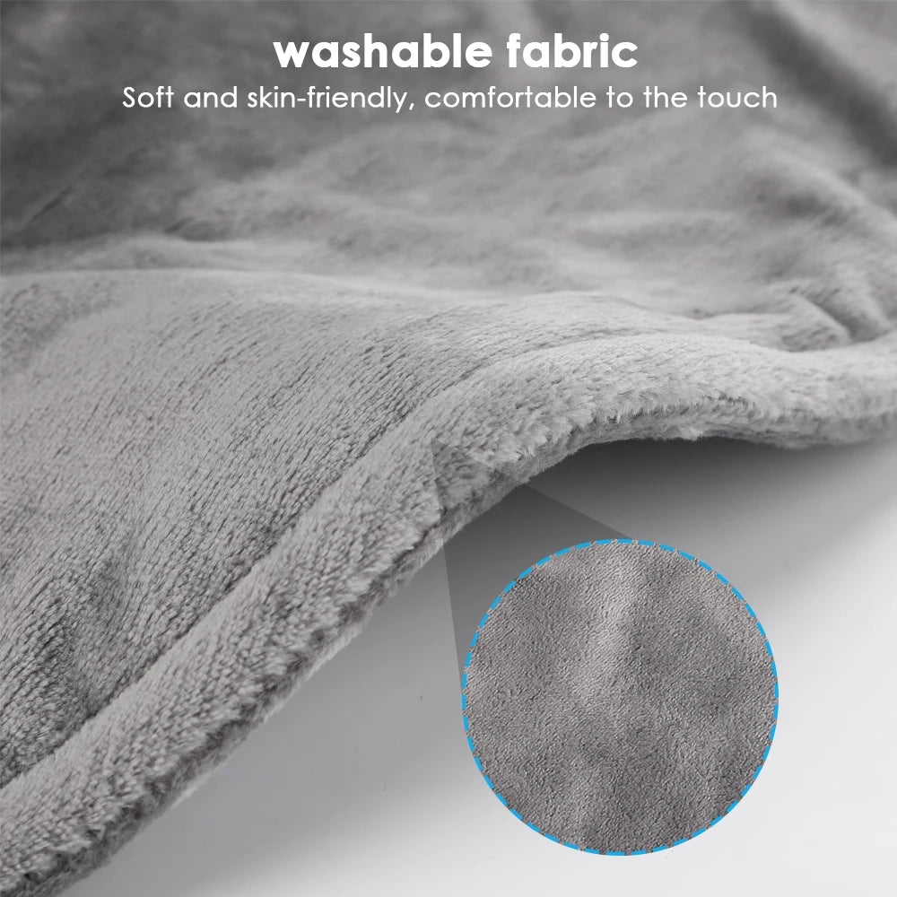Electric Heating Pad Shawl – Neck & Shoulder Heated Wrap for Pain Relief - HeabitLife
