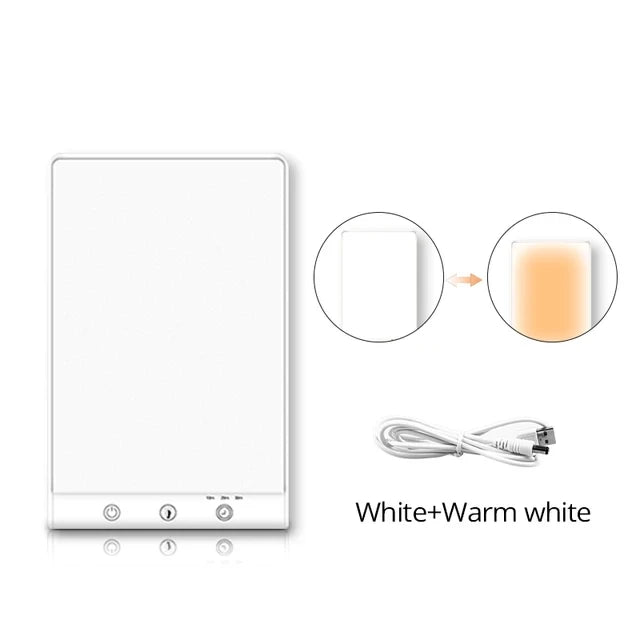 12000 Lux LED SAD Therapy Lamp Touch Dimmable - HeabitLife