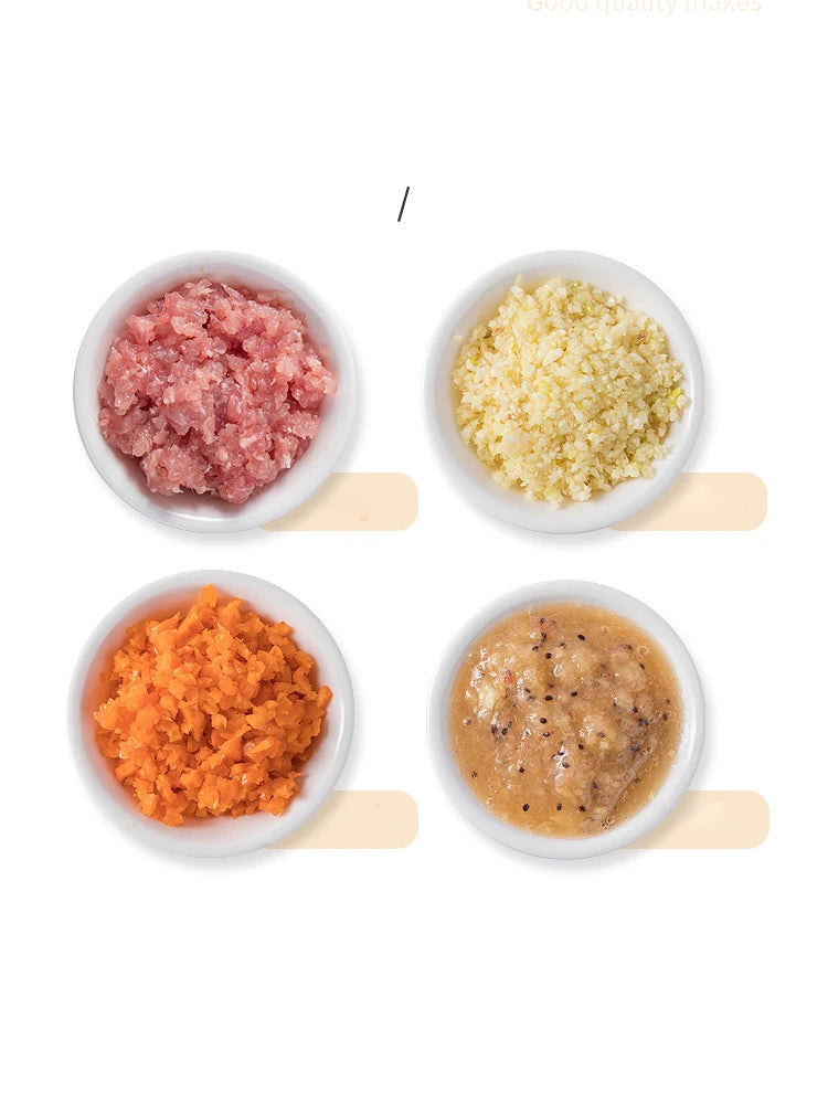 500/900ML Manual Meat Mincer and Garlic Chopper - HeabitLife