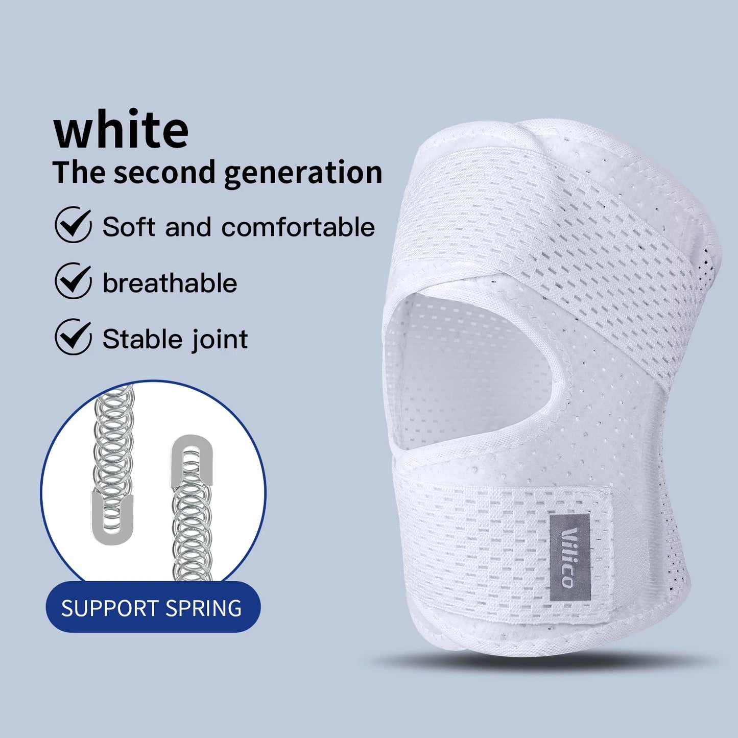 Pressurized Elastic Knee Brace – Adjustable Compression Support for Arthritis, Joint Pain & Sports Protection