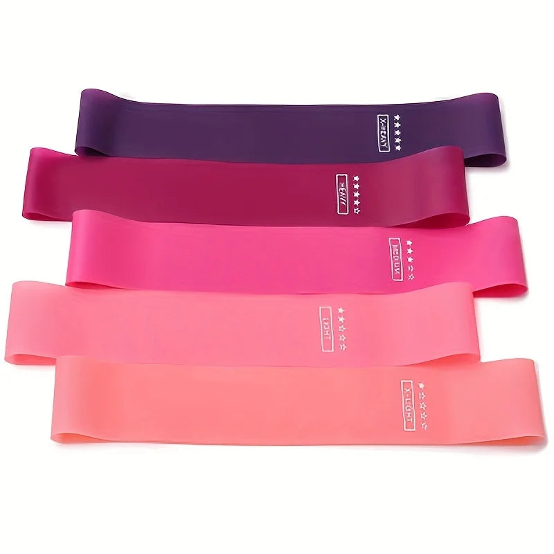 Gradient Blue Resistance Band for Yoga, Squats, and Strength Training - HeabitLife