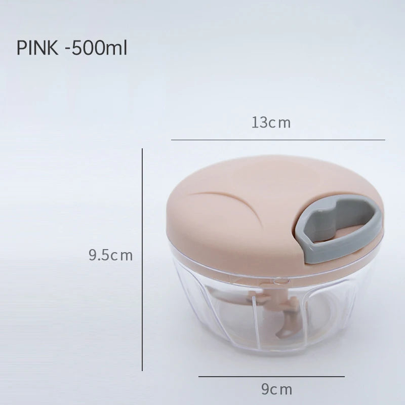 500/900ML Manual Meat Mincer and Garlic Chopper - HeabitLife