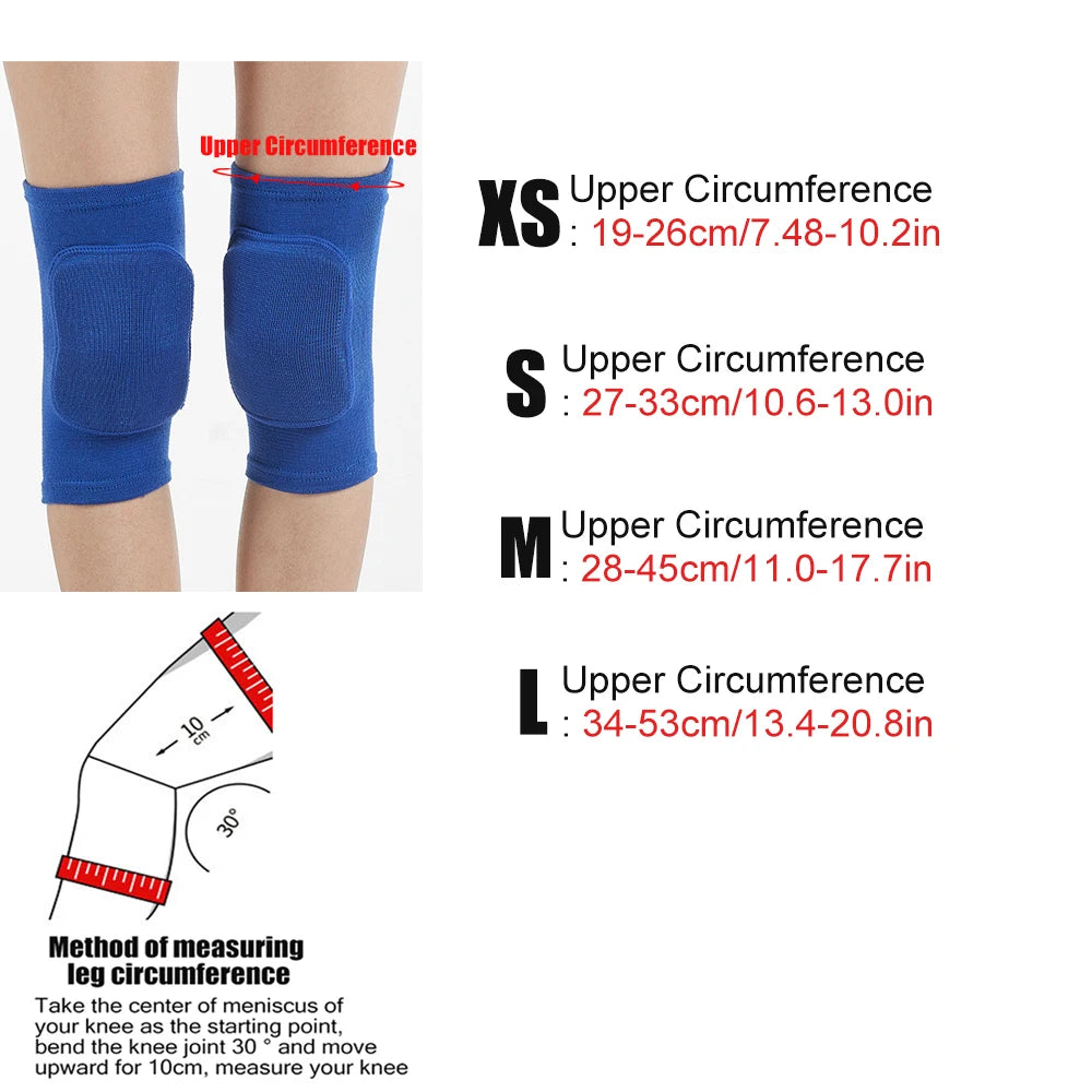 Volleyball Knee Pads – Lightweight & Breathable Protective Knee Brace for Sports, Dance & Workout