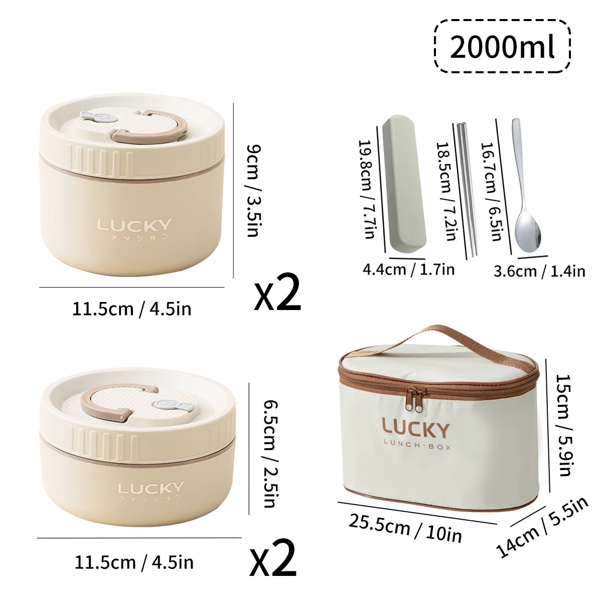 Insulated Bento Box with Thermal Bag – Sealed Food Container for Kids - HeabitLife