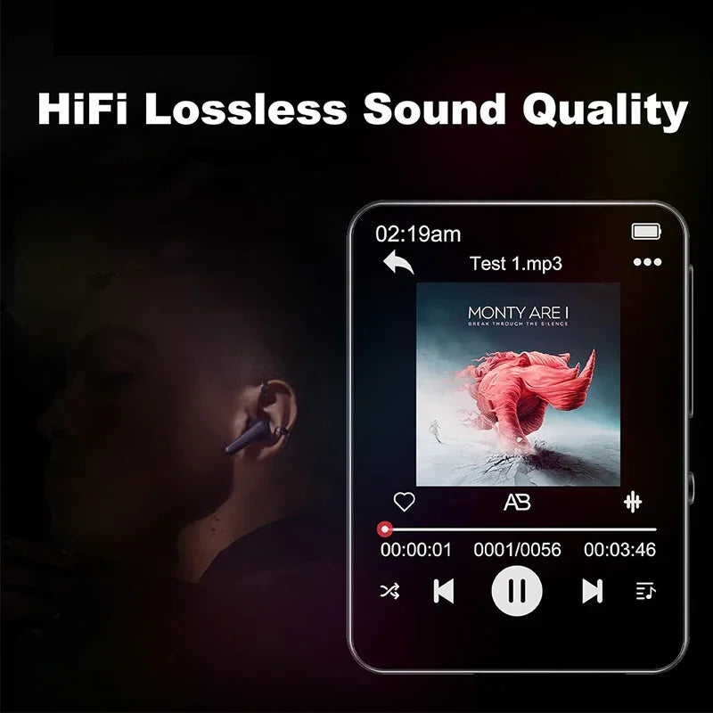 32GB Touchscreen MP3 Player with Bluetooth and FM Radio - HeabitLife
