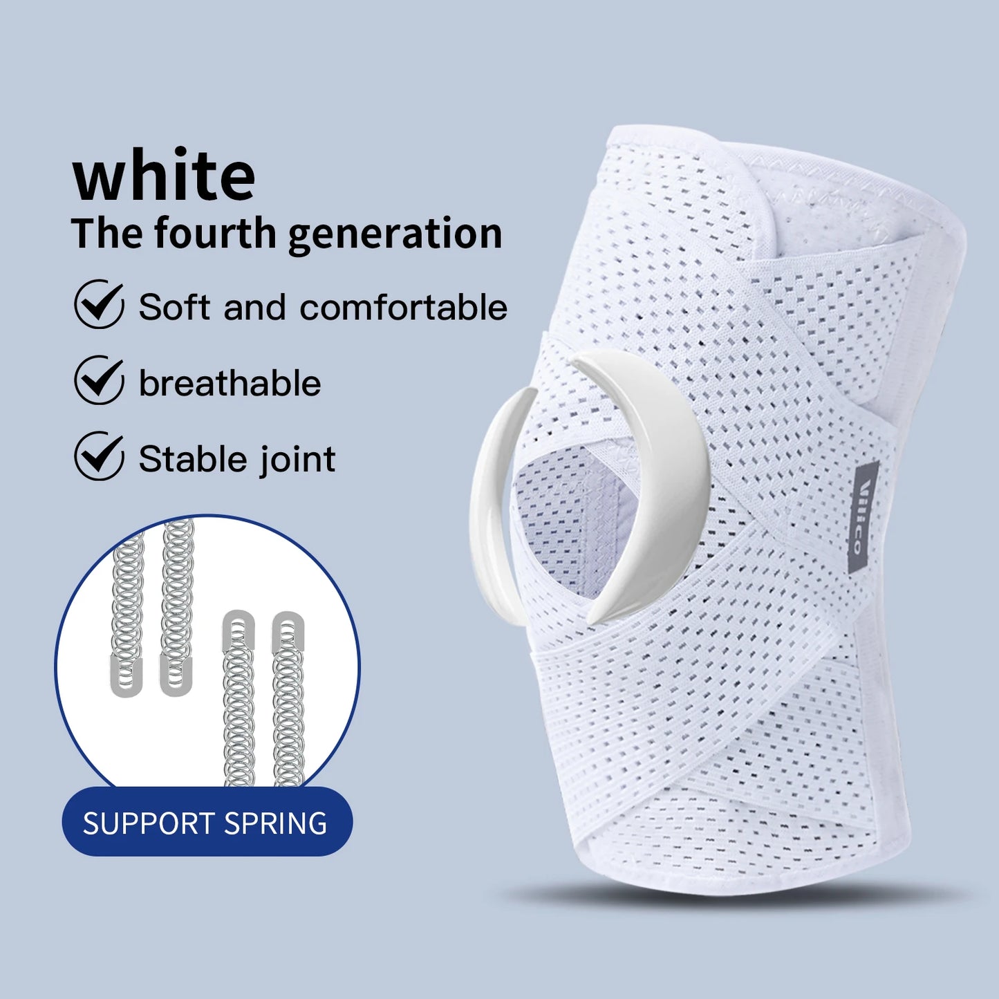 Pressurized Elastic Knee Brace – Adjustable Compression Support for Arthritis, Joint Pain & Sports Protection