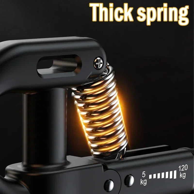 Adjustable Hand Grip Strengthener – 5kg to 120kg for Strength Training & Muscle Recovery