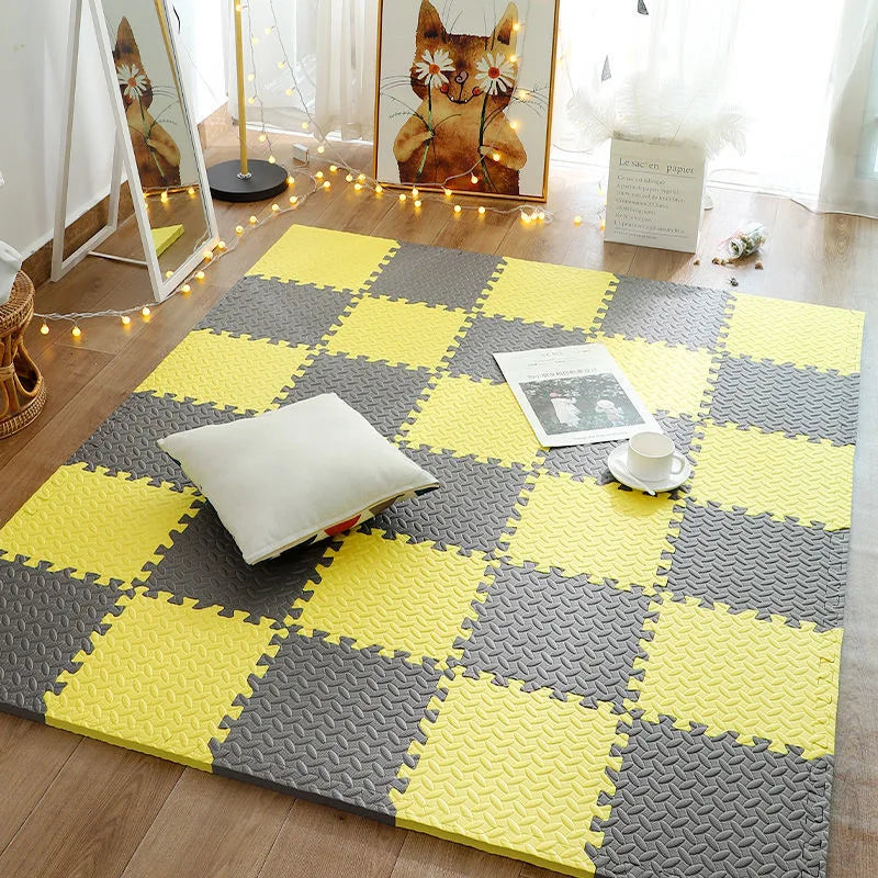 8-16pcs 10mm Thick EVA Foam Baby Puzzle Play Mat – Soft and Safe Floor Mat - HeabitLife