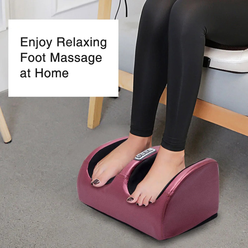 Electric 3D Kneading Hot Compress Shiatsu Foot Massager - HeabitLife