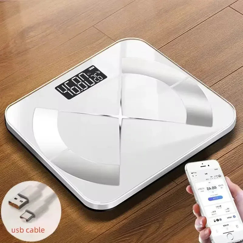 Smart Bluetooth Body Fat Scale – Accurate Weight & Body Composition Measurement