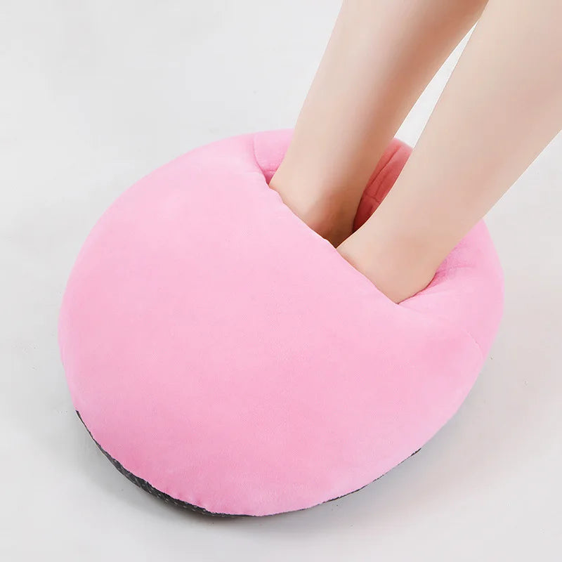 Electric Heated Foot Warmer – USB-Powered Flannel Mat for Winter Comfort