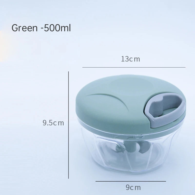 500/900ML Manual Meat Mincer and Garlic Chopper - HeabitLife