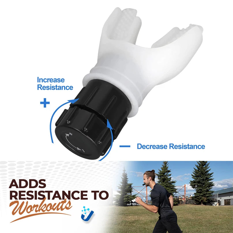 Breathing Trainer – Adjustable Lung Capacity Exerciser for Endurance & Respiratory Strength