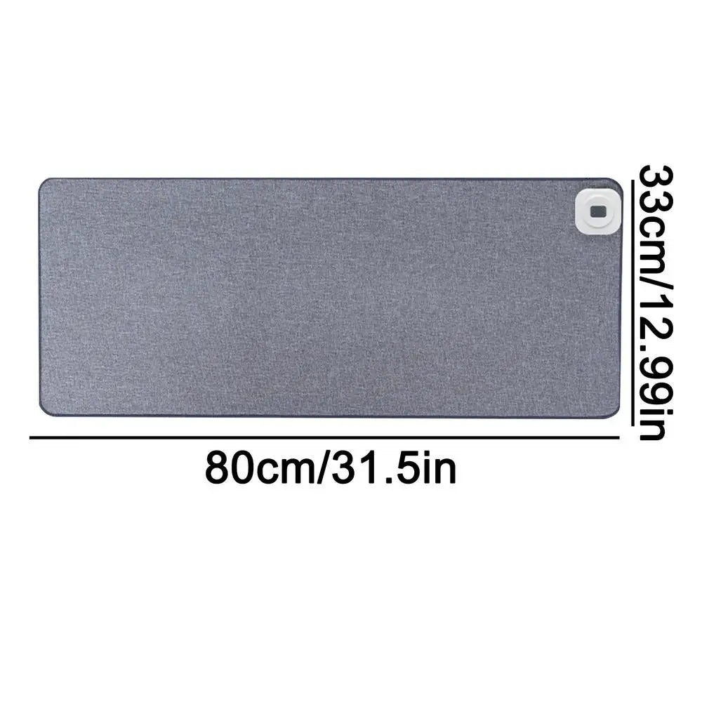 Electric Heated Desk Mat – Adjustable Temperature Heating Mat with Digital Display