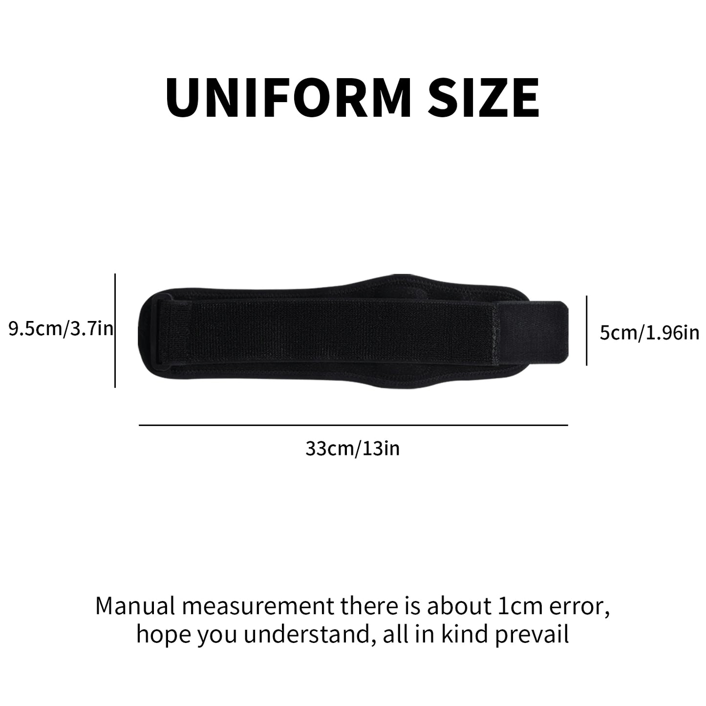 Advanced Adjustable Tennis Elbow Support – Compression Brace for Tennis & Golfer's Elbow Relief