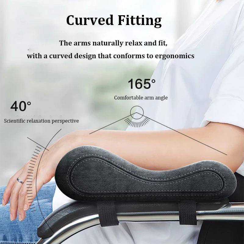 2-Piece Chair Armrest Pads for Pressure Relief - HeabitLife