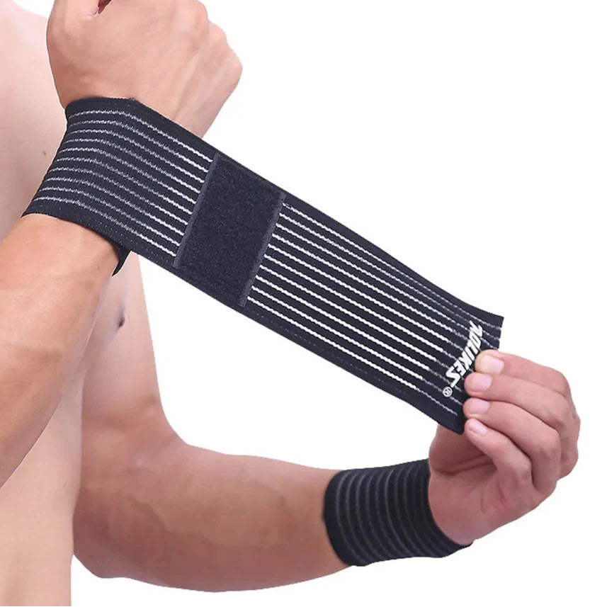 Elastic Compression Bandage – Adjustable Sports Support for Knee, Ankle, Elbow, and Wrist