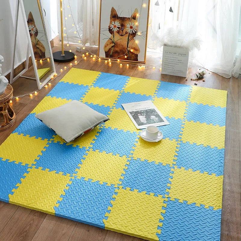 8-16pcs 10mm Thick EVA Foam Baby Puzzle Play Mat – Soft and Safe Floor Mat - HeabitLife