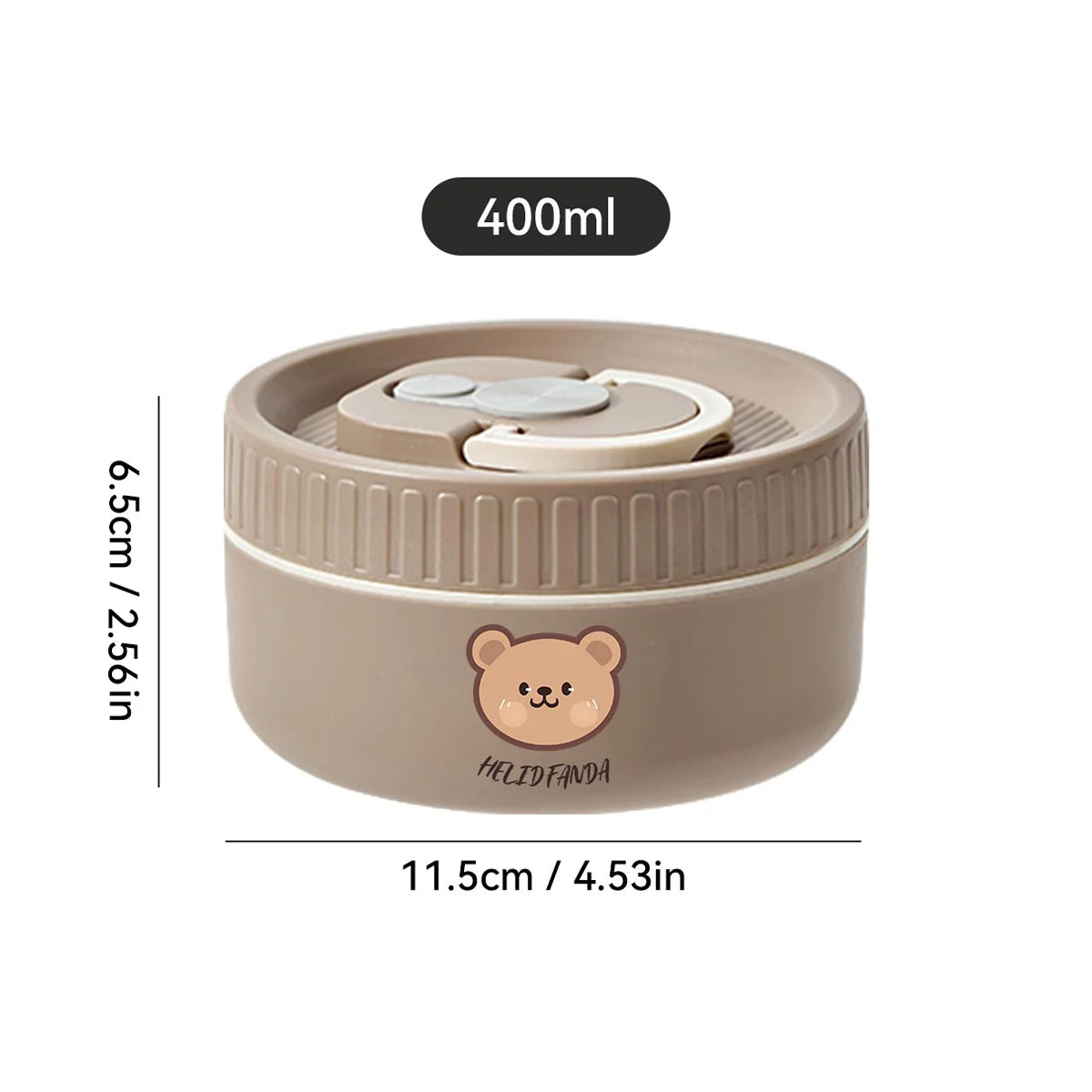 Stainless Steel Thermal Bento Lunch Box – Cute Insulated Food Container - HeabitLife