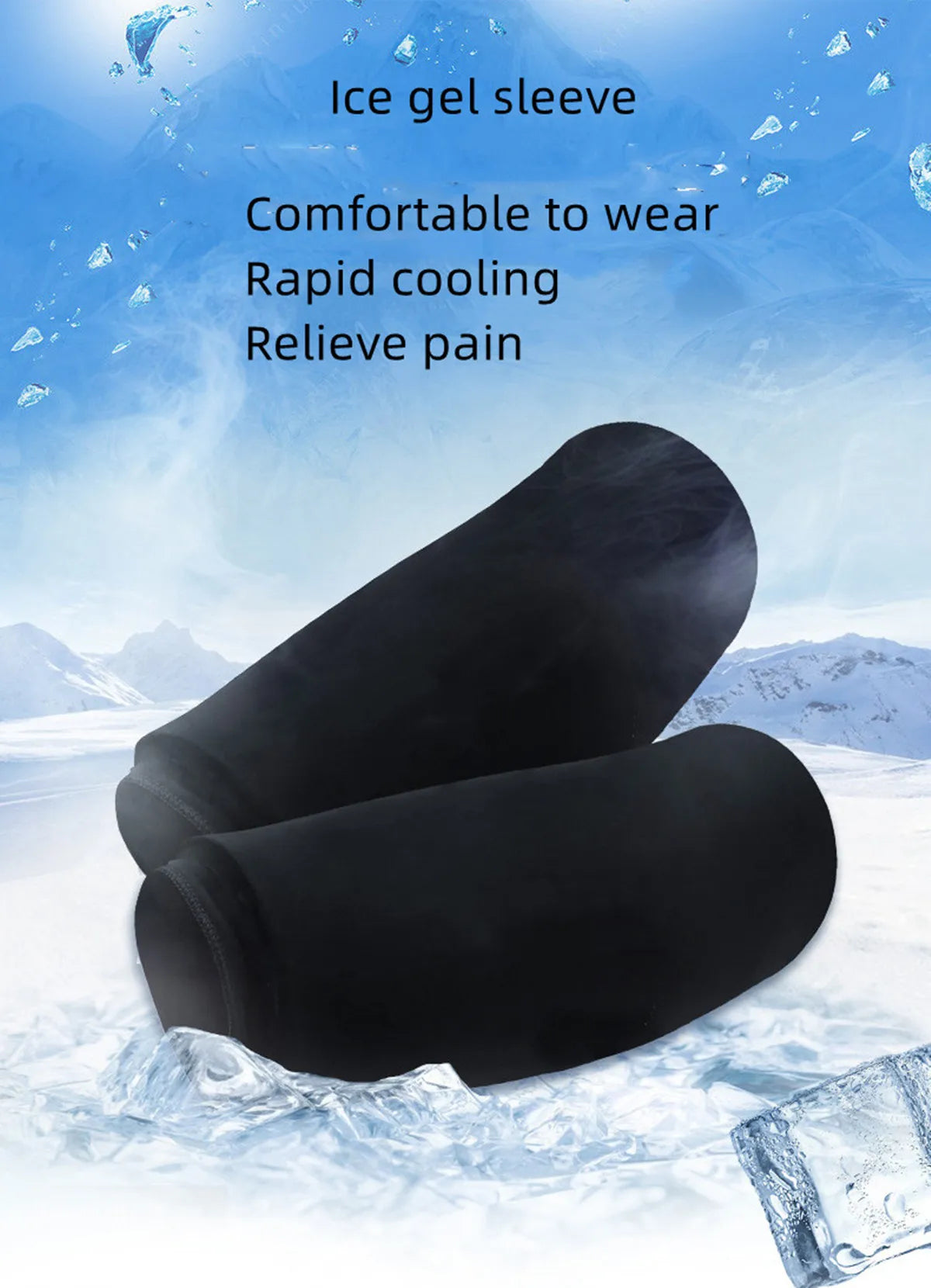 Elbow Ice Pack – Hot & Cold Gel Wrap for Joint Pain, Swelling, and Injury Recovery