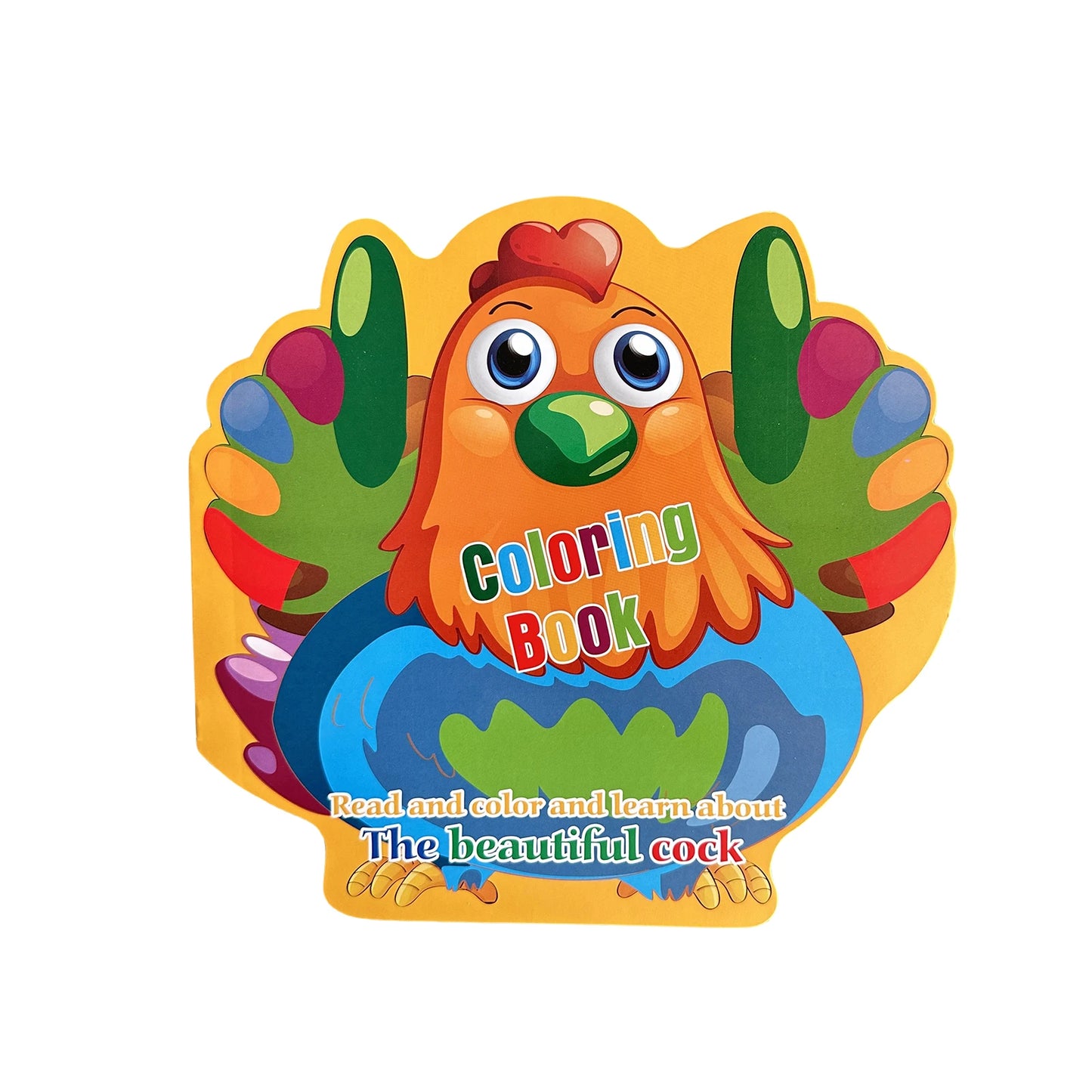 Children’s Coloring Book – Cute Animal Shapes for Ages 3-6 - HeabitLife