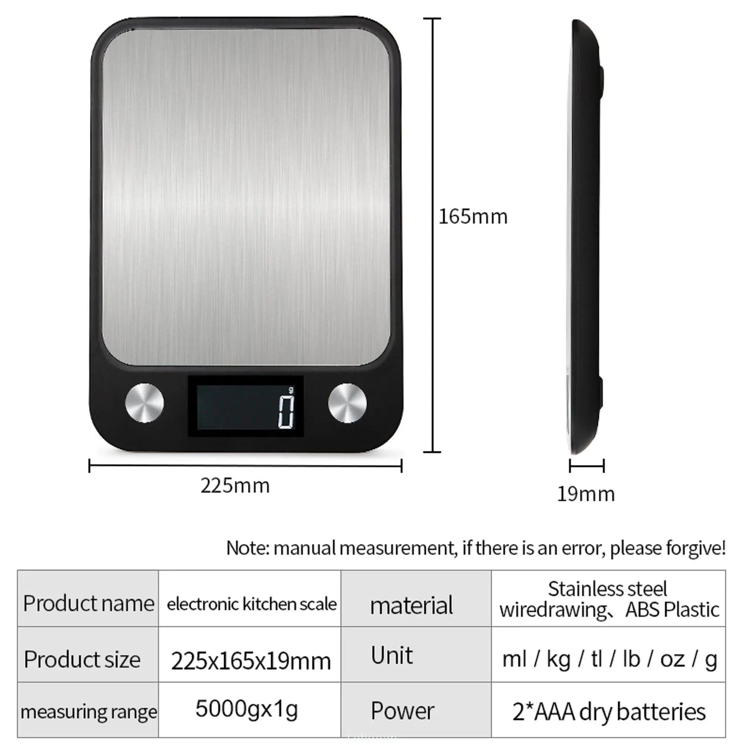 Digital Kitchen Scale - HeabitLife