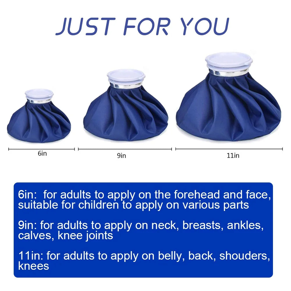 Professional Dual-Temperature Therapy Pack – Reusable Hot & Cold Ice Bag Bandage for Injury Relief