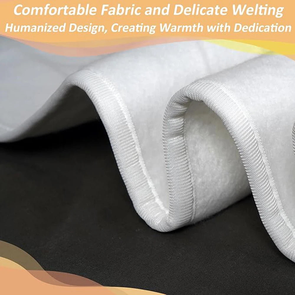 Premium Electric Heated Double Blanket – 160x130cm with Timer & 3 Heating Levels