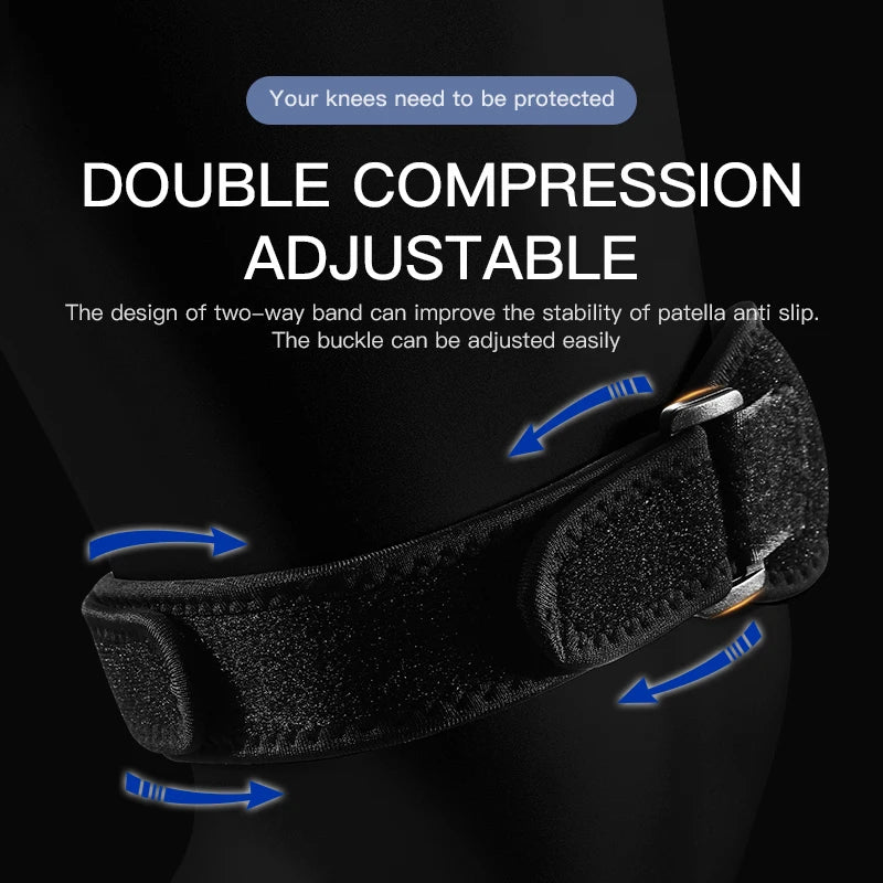 Premium Gym Knee Pads – High-Performance Nylon Knee Brace for Fitness, Running, Basketball & Volleyball
