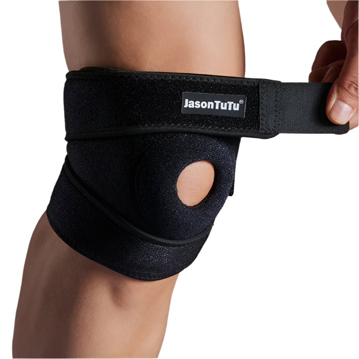 Advanced Breathable Four-Spring Knee Support Brace – Adjustable Patella Knee Pad for Enhanced Joint Stability & Injury Prevention