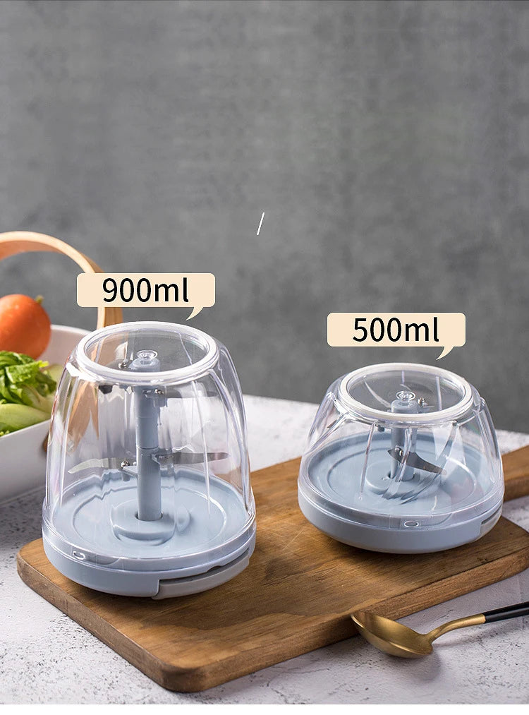 500/900ML Manual Meat Mincer and Garlic Chopper - HeabitLife