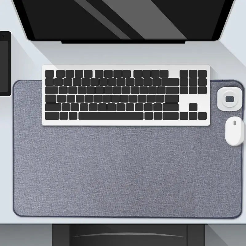 Electric Heated Desk Mat – Adjustable Temperature Heating Mat with Digital Display