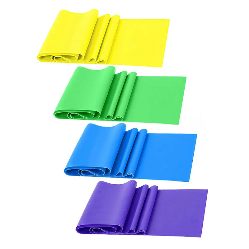 Exercise Resistance Bands Set – 4 Levels for Strength, Yoga, and Rehabilitation - HeabitLife