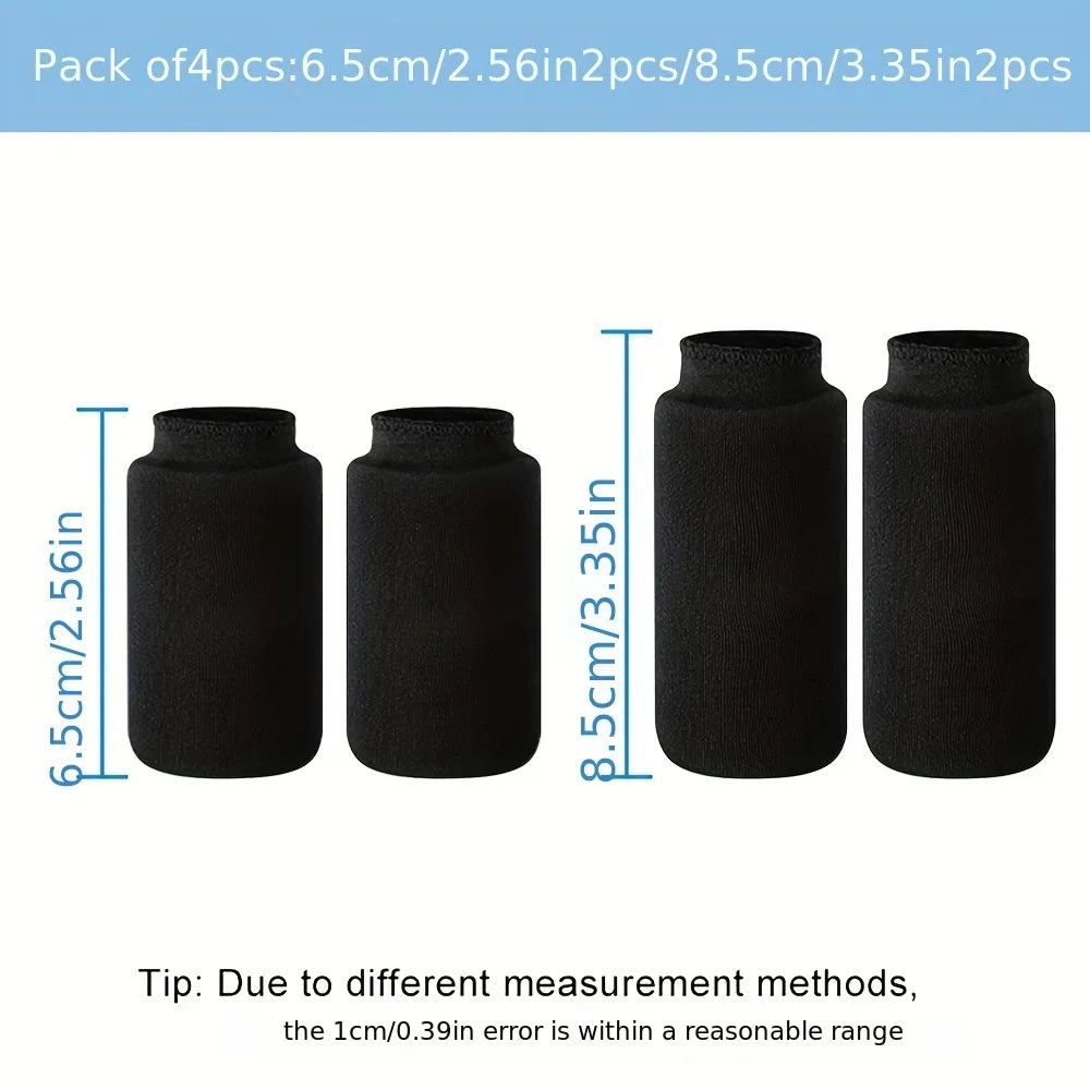 Advanced Finger & Toe Therapy Sleeves – 4PCS Hot & Cold Gel Compression for Arthritis & Joint Pain Relief