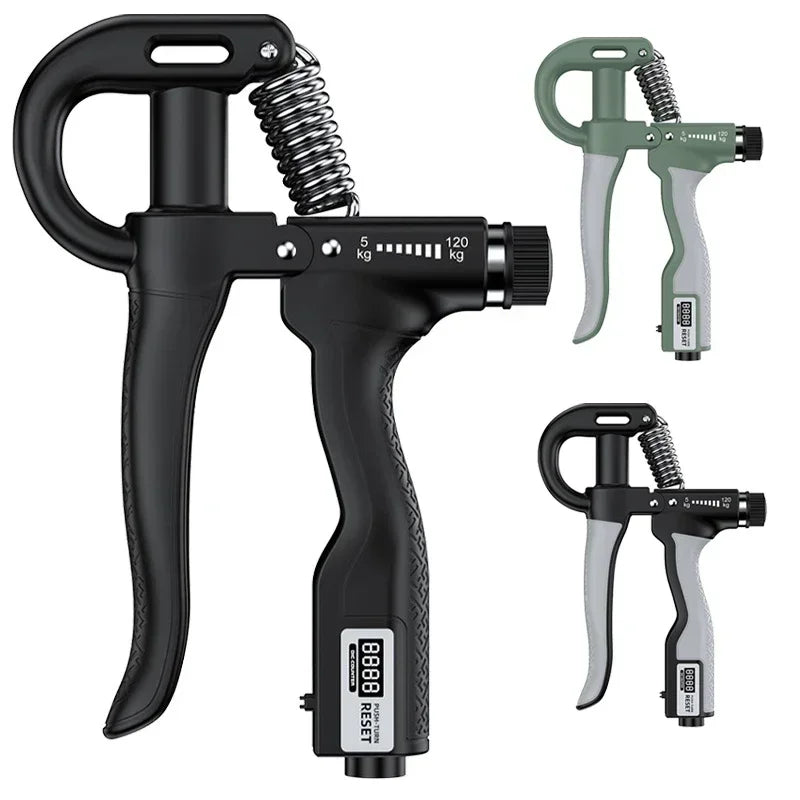 Adjustable Hand Grip Strengthener – 5kg to 120kg for Strength Training & Muscle Recovery